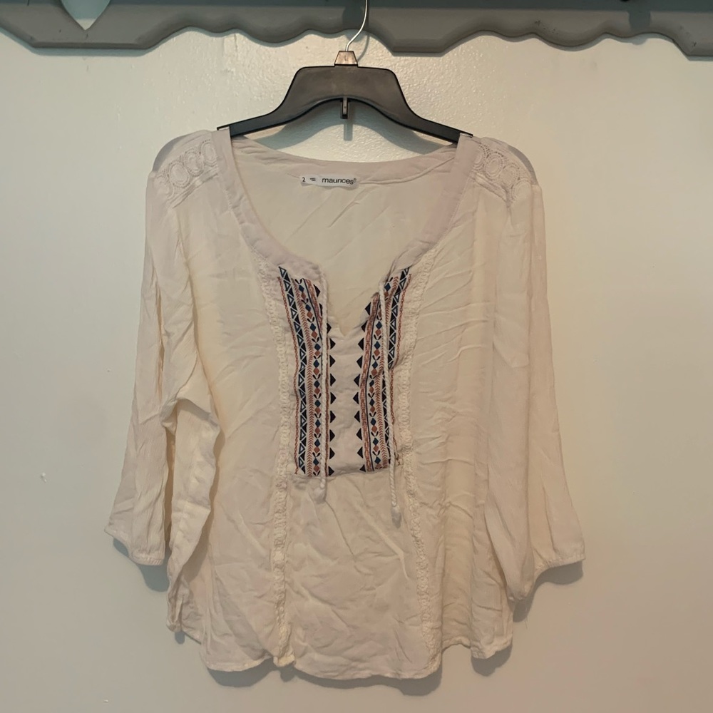 Maurices Boho top